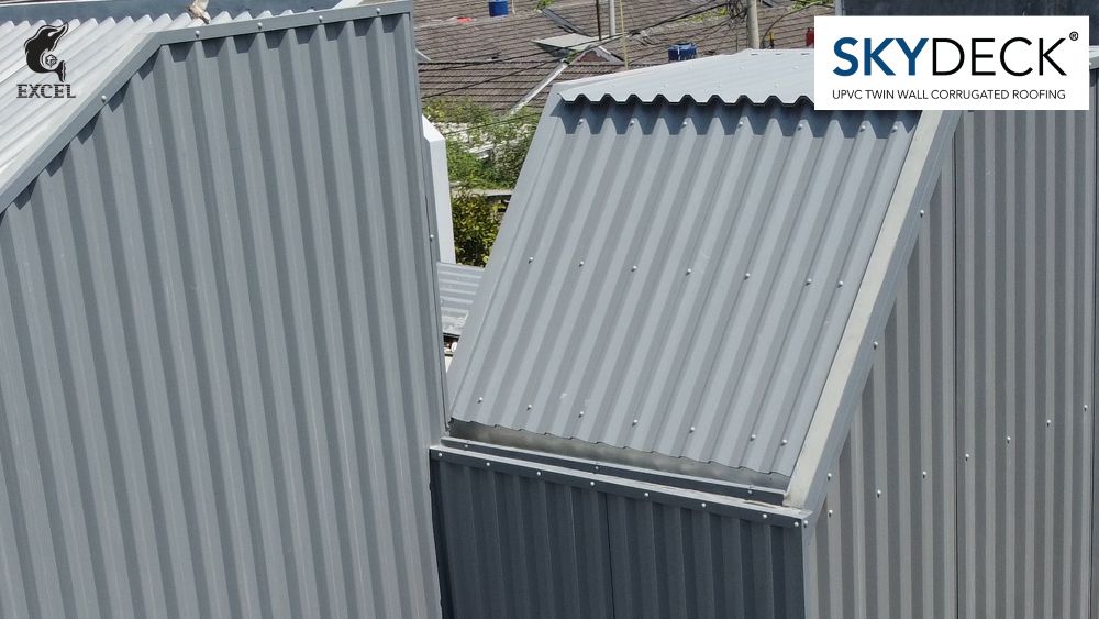 flashing atap uPVC SKYDECK